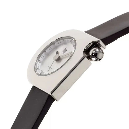 LIP 671162 Mach 2000 Mini Black Leather Strap