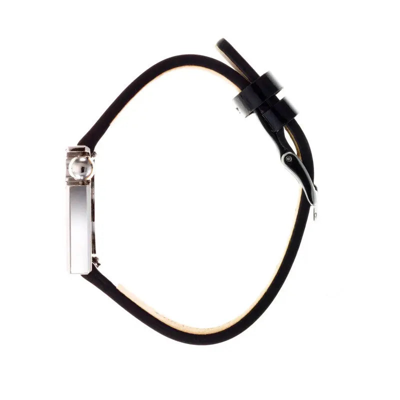 LIP 671162 Mach 2000 Mini Black Leather Strap