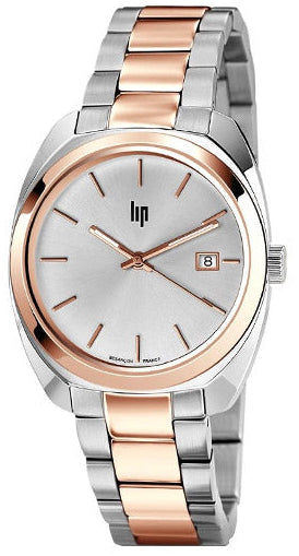 LIP 671367 Charles De Gaulle 39 Two Tone Stainless Steel Bracelet
