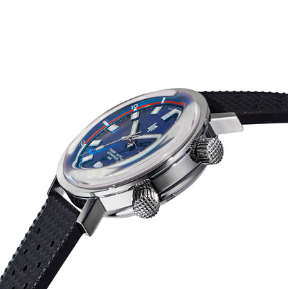 LIP 671521 Grand Nautic Rubber-Leather Black Strap