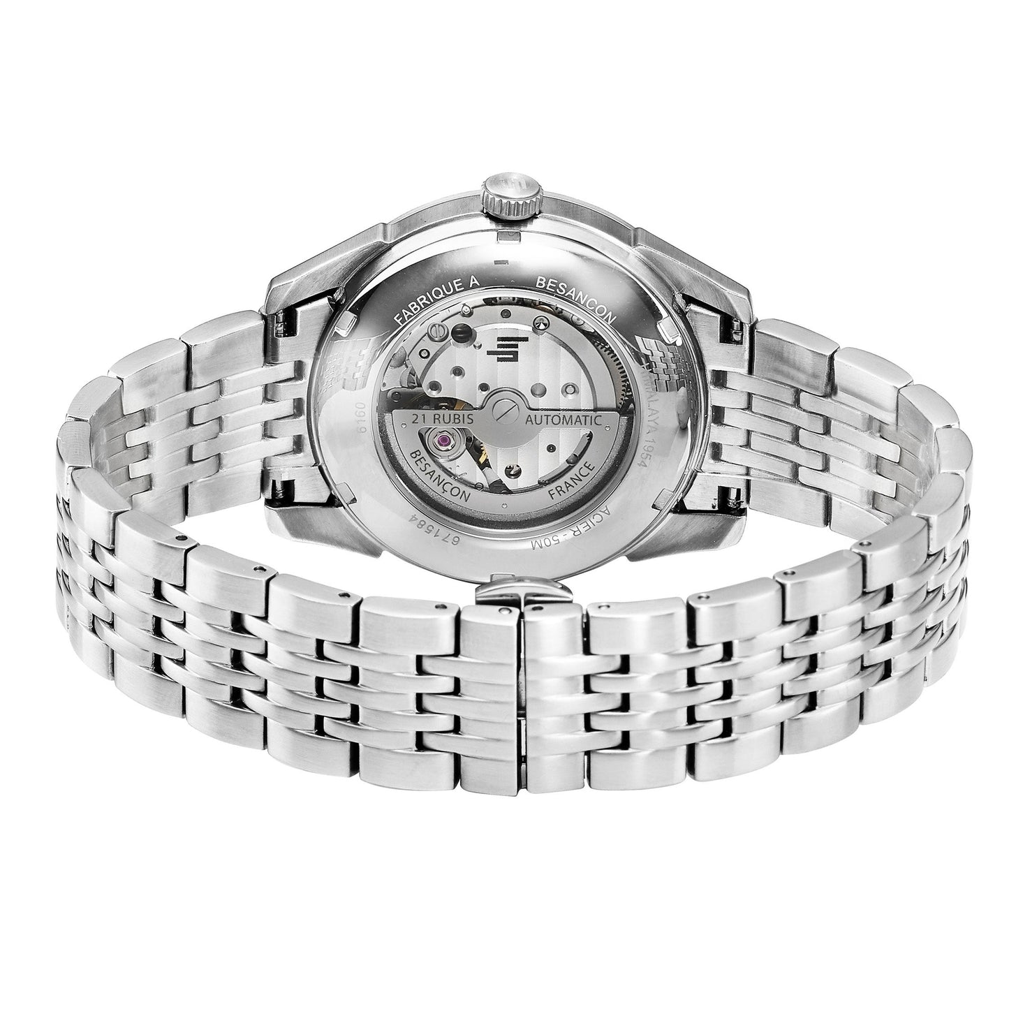 LIP 671584 Himalaya Automatic Stainless Steel Bracelet