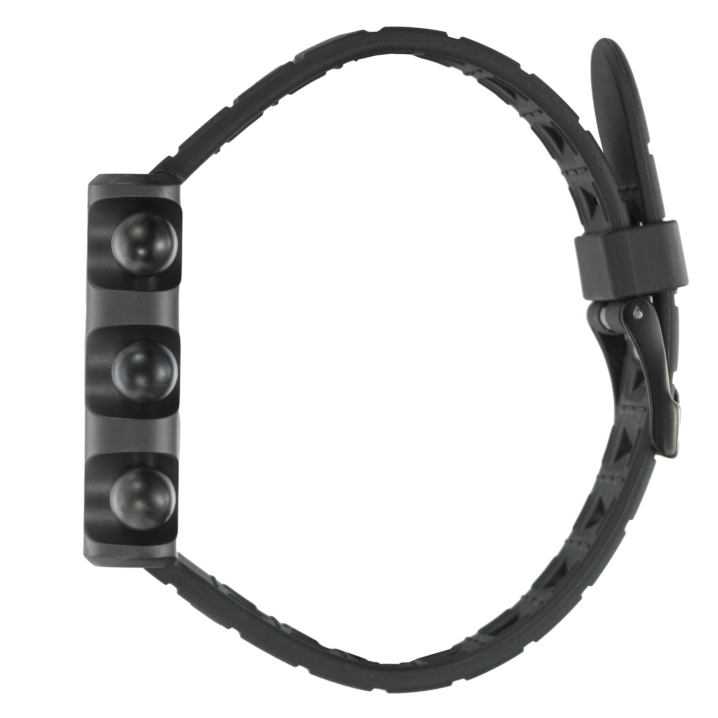 LIP 671661 Mach 2000 Black Rubber Strap