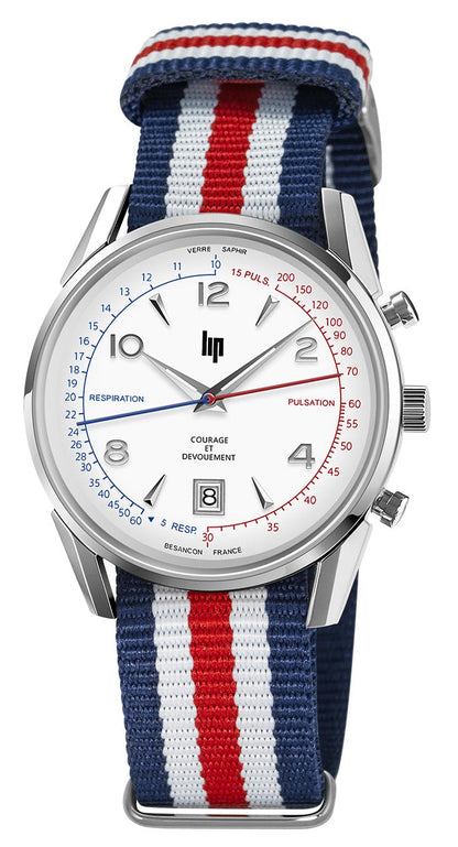 LIP 671707 Courage White Rubber Strap