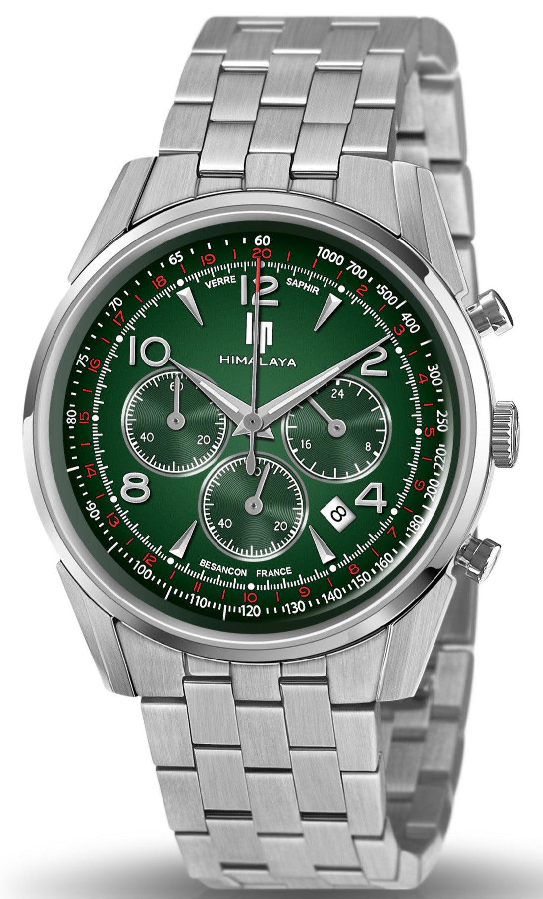 LIP 671711 Himalaya Chrono Stainless Steel Bracelet