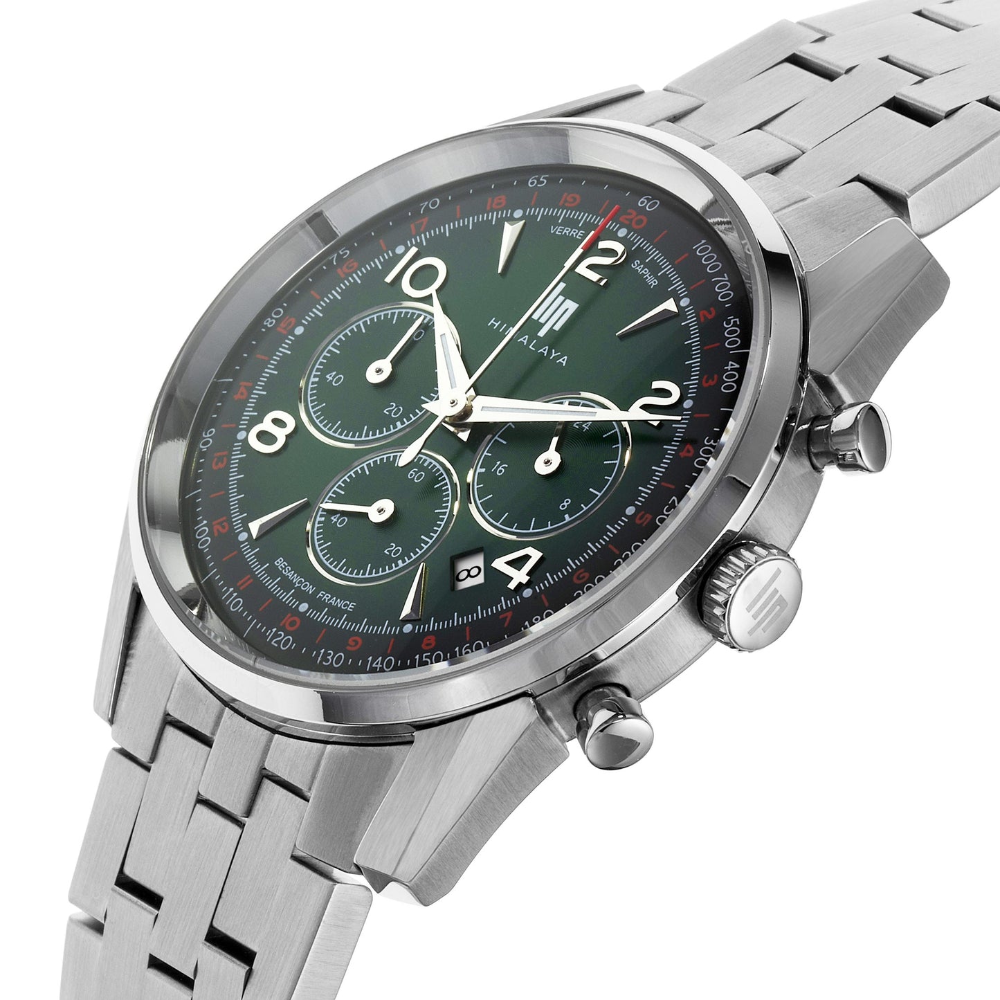 LIP 671711 Himalaya Chrono Stainless Steel Bracelet