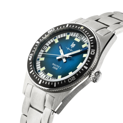 LIP 671863 Nautic 3 Stainless Steel Bracelet
