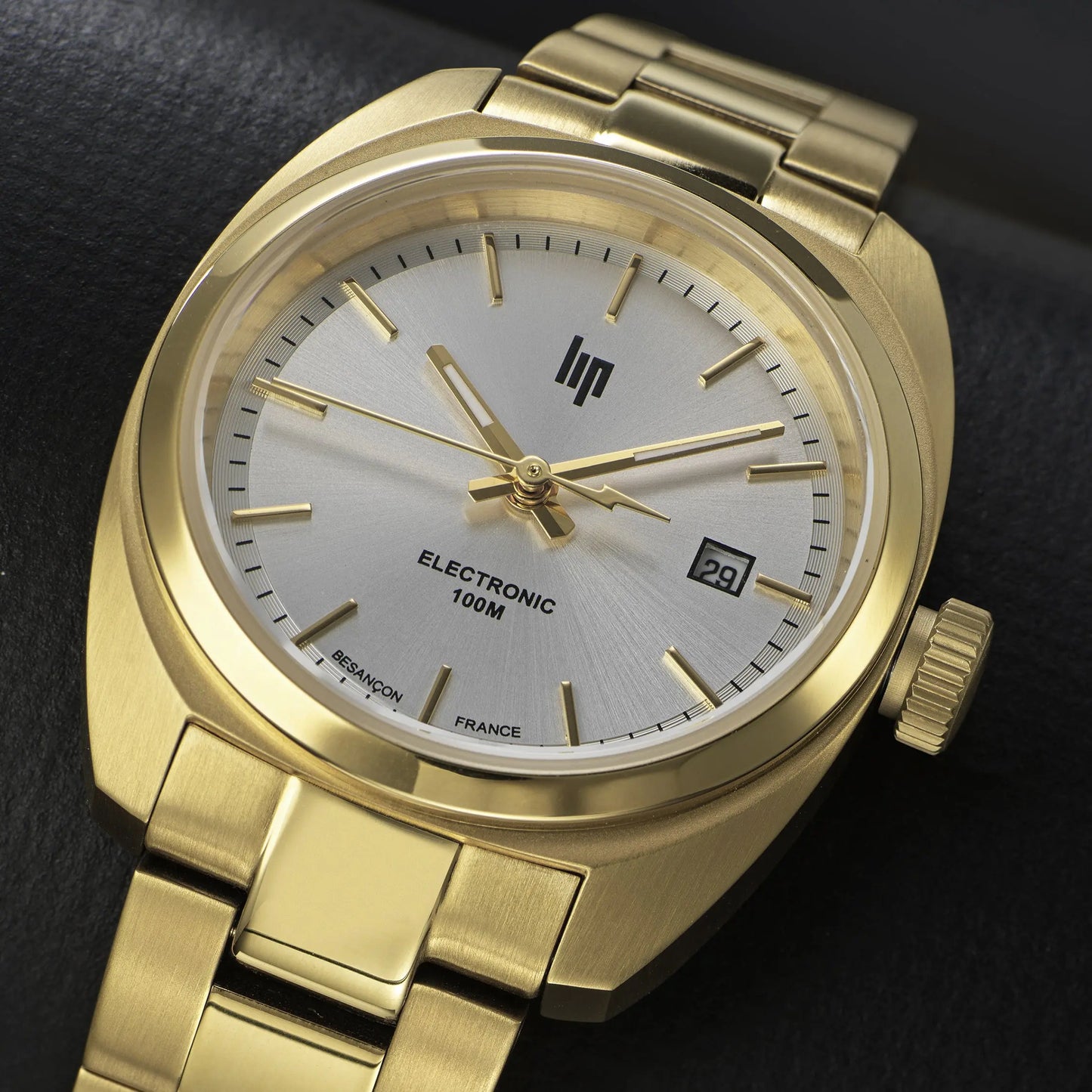 LIP 671882 General De Gaulle Gold Stainless Steel Bracelet