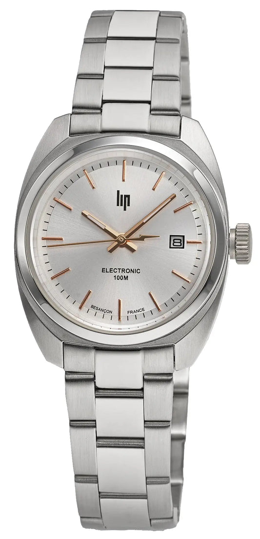 LIP 671883 General De Gaulle Silver Stainless Steel Bracelet