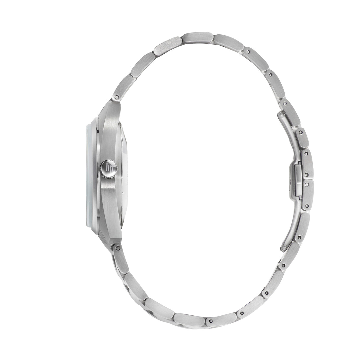 LIP 671884 General De Gaulle Silver Stainless Steel Bracelet