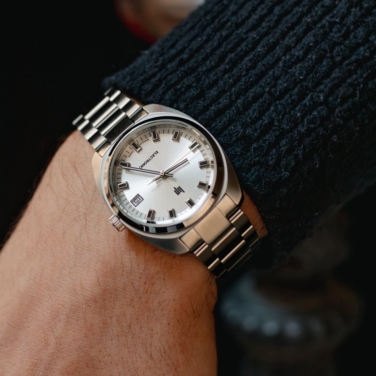LIP 671884 General De Gaulle Silver Stainless Steel Bracelet