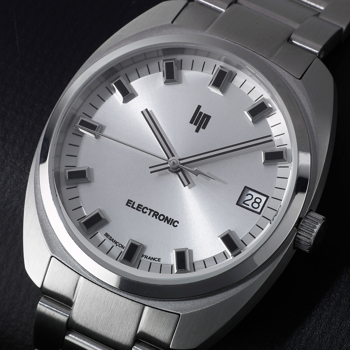 LIP 671884 General De Gaulle Silver Stainless Steel Bracelet