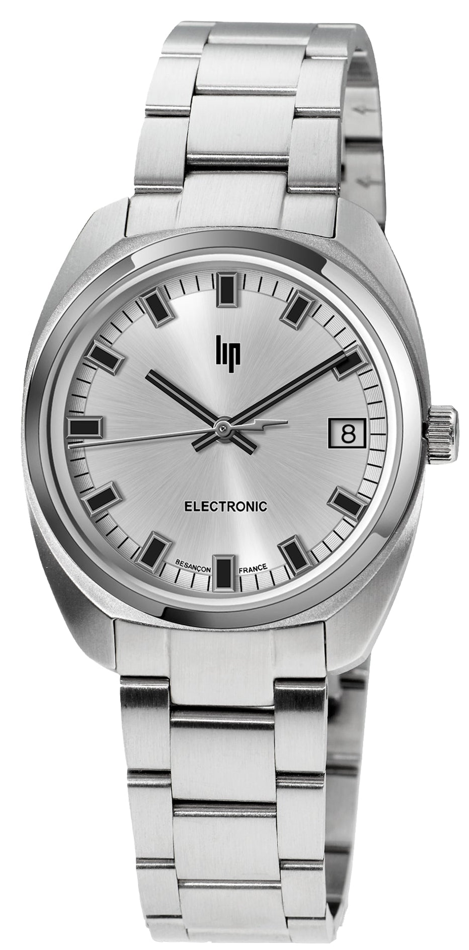 LIP 671884 General De Gaulle Silver Stainless Steel Bracelet