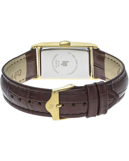 LIP 671933 Churchill T18 Brown Leather Strap