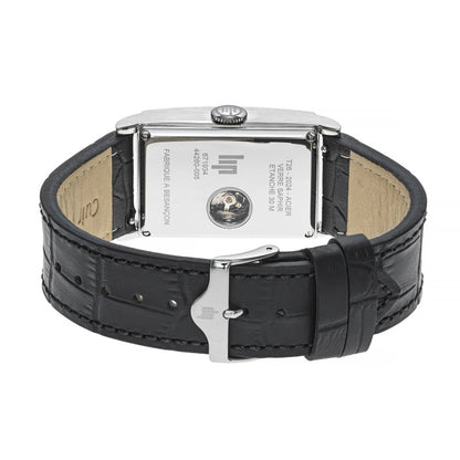 LIP 671934 Churchill T26 Automatic Black Leather Strap