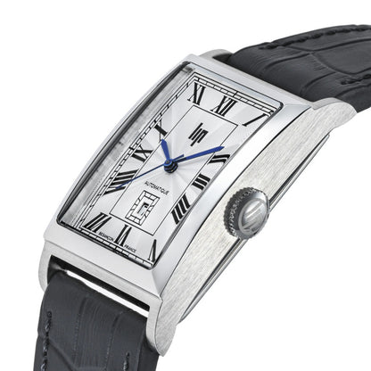 LIP 671934 Churchill T26 Automatic Black Leather Strap