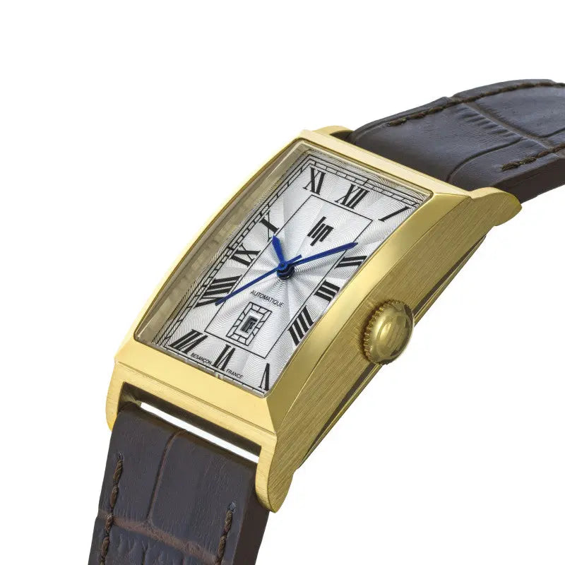 LIP 671935 Churchill T26 Automatic Brown Leather Strap