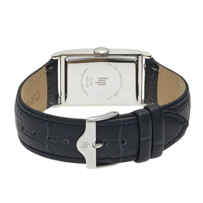 LIP 671938 Churchill T24 Blue Leather Strap