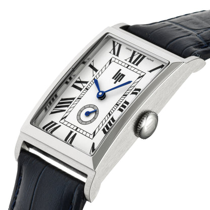 LIP 671938 Churchill T24 Blue Leather Strap