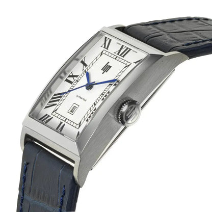 LIP 671939 Churchill T26 Automatic Black Leather Strap