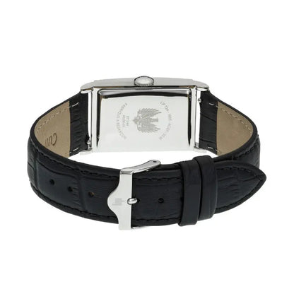 LIP 671944 Churchill T24 Black Leather Strap