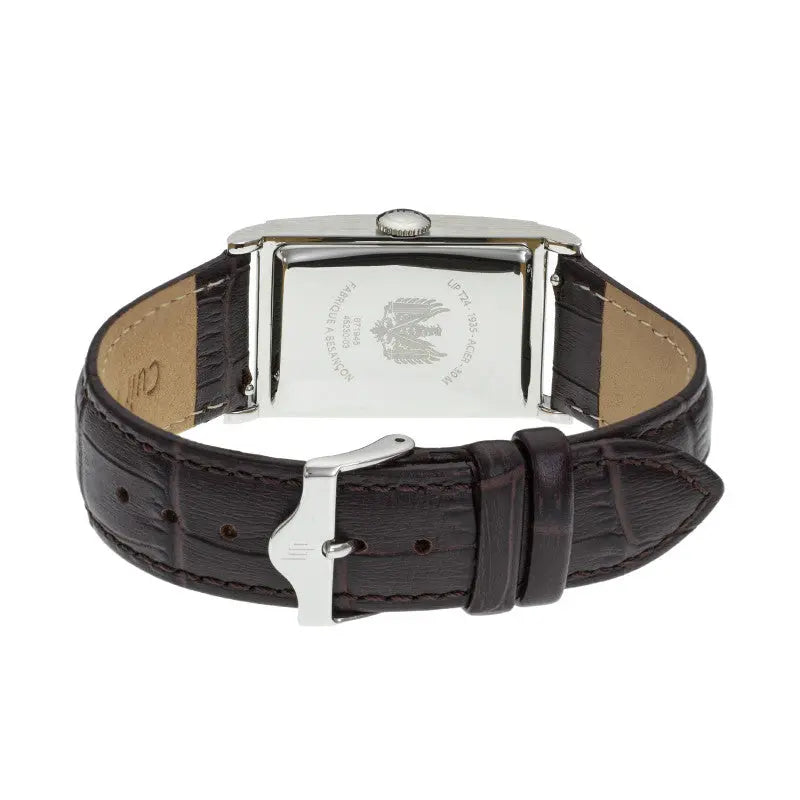 LIP 671945 Churchill T24 Brown Leather Strap