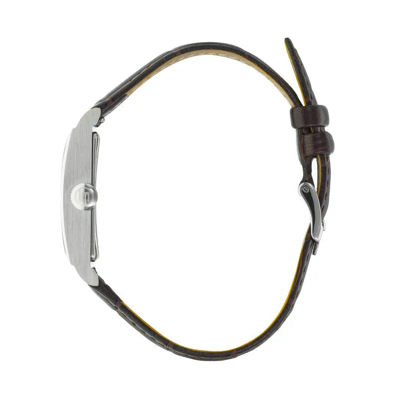 LIP 671945 Churchill T24 Brown Leather Strap