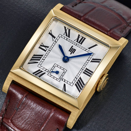 LIP 671959 Churchill C26 Brown Leather Strap