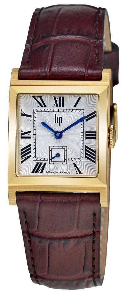 LIP 671959 Churchill C26 Brown Leather Strap