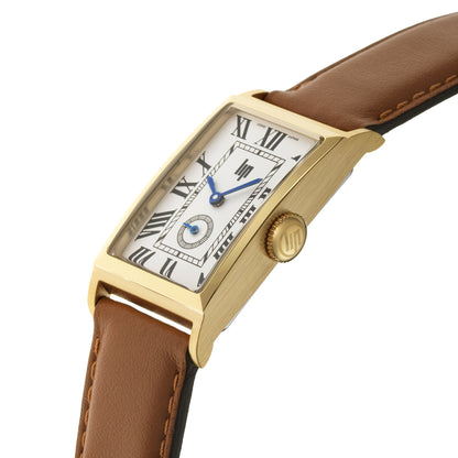 LIP 671960 Churchill T18 Brown Leather Strap