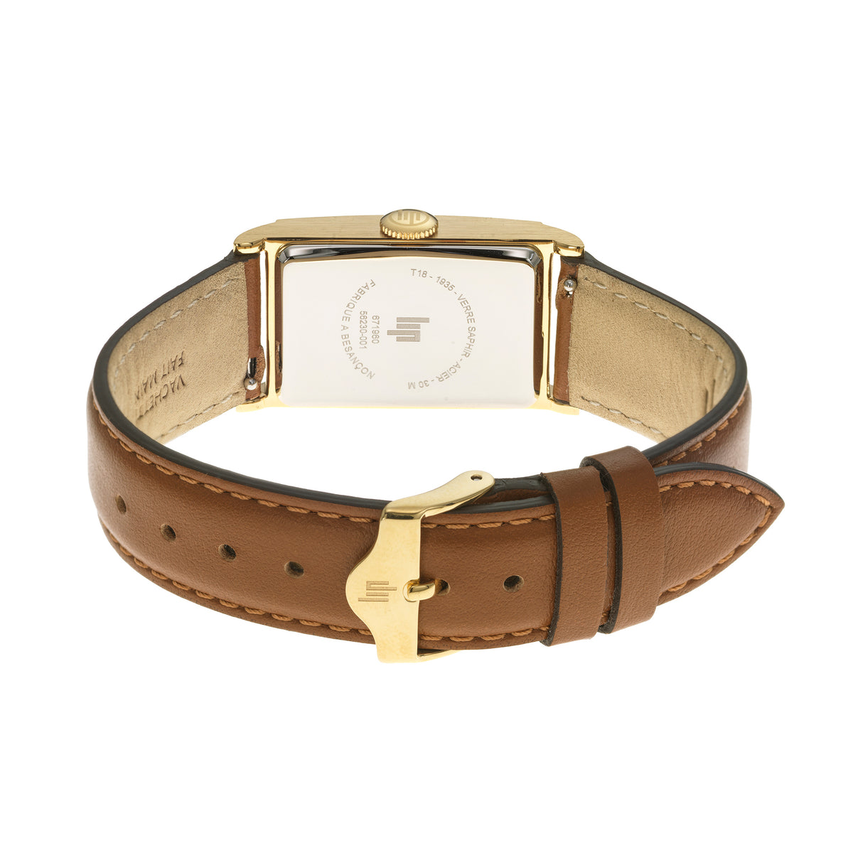 LIP 671960 Churchill T18 Brown Leather Strap