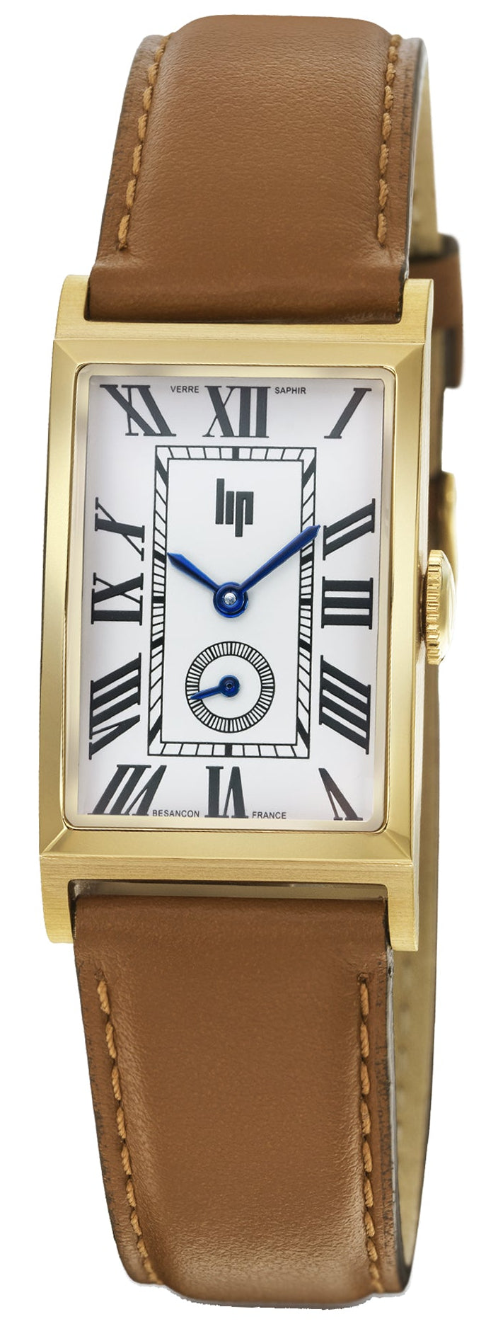 LIP 671960 Churchill T18 Brown Leather Strap