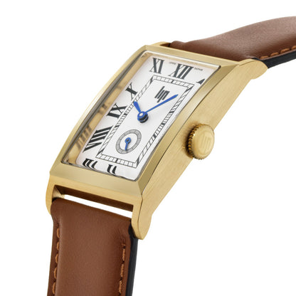 LIP 671961 Churchill T24 Brown Leather Strap