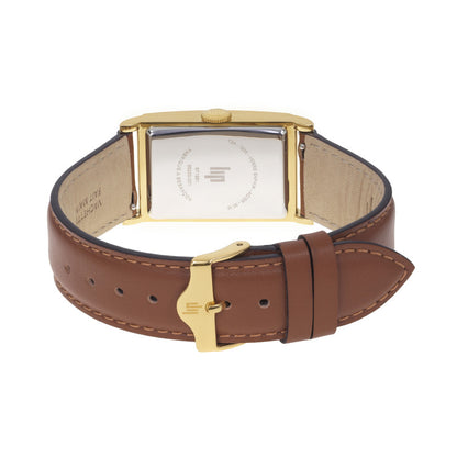 LIP 671961 Churchill T24 Brown Leather Strap