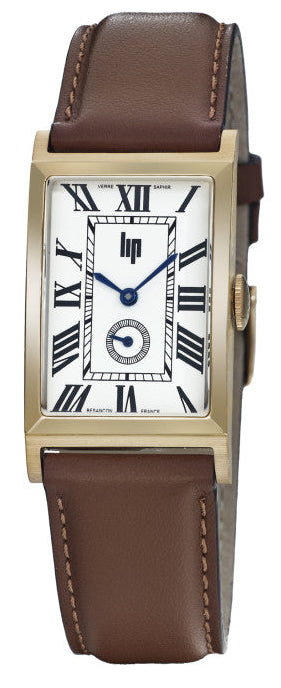 LIP 671961 Churchill T24 Brown Leather Strap