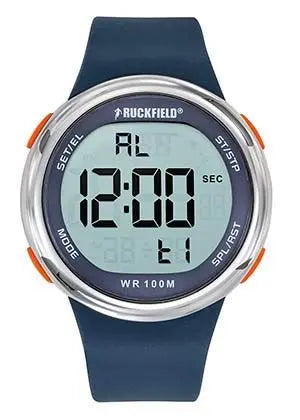 Ruckfield 685231 Digital Blue Rubber Strap