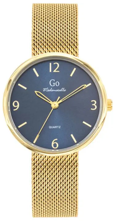 GO Girl Only 695587 Gold Stainless Steel Mesh Bracelet