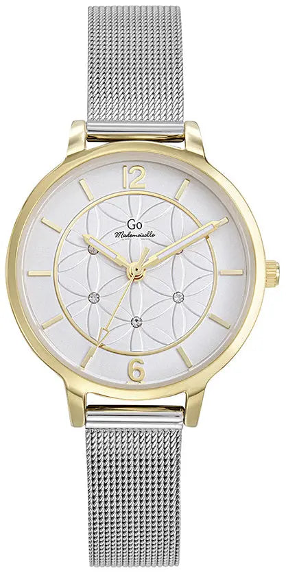 GO Girl Only 695609 Silver Stainless Steel Mesh Bracelet