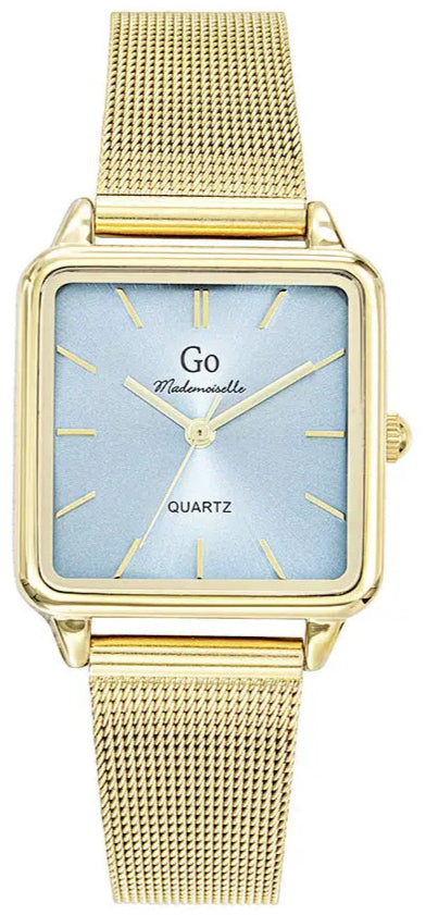 GO Girl Only 695626 Gold Stainless Steel Mesh Bracelet
