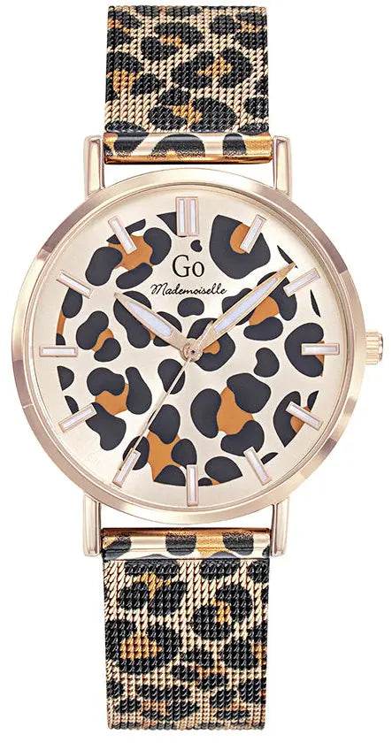 GO Girl Only 695679 Rose Gold Stainless Steel Mesh Bracelet