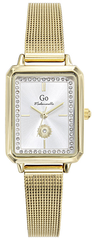 GO Girl Only 695705 Gold Stainless Steel Mesh Bracelet