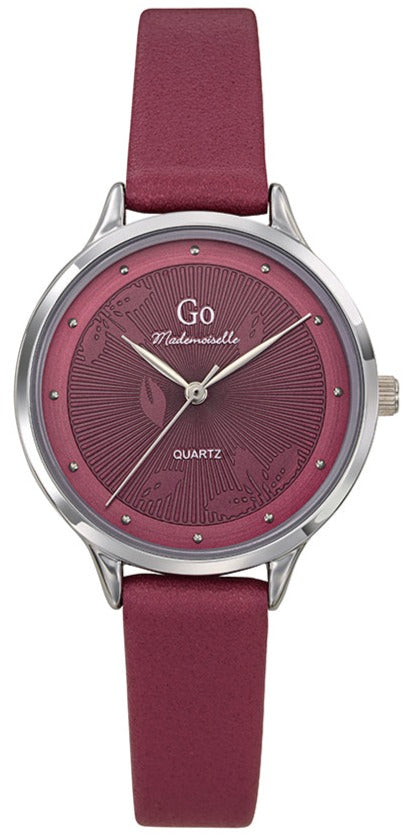 GO Girl Only 699398 Bordeaux Leather Strap