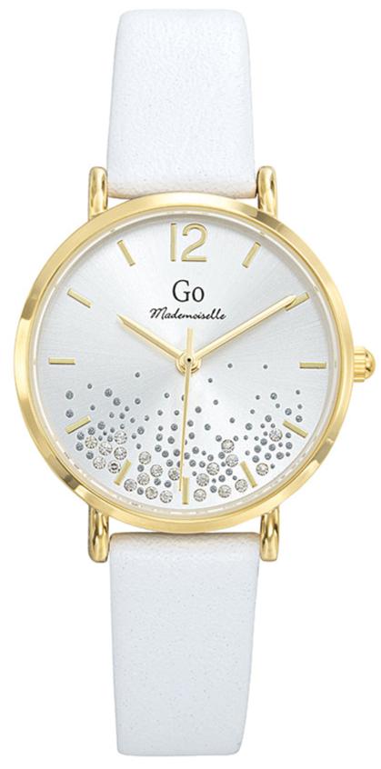 GO Girl Only 699458 White Leather Strap