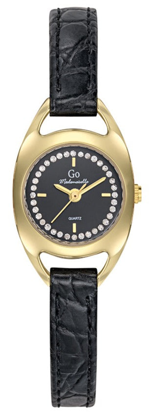 GO Girl Only 699487 Black Leather Strap