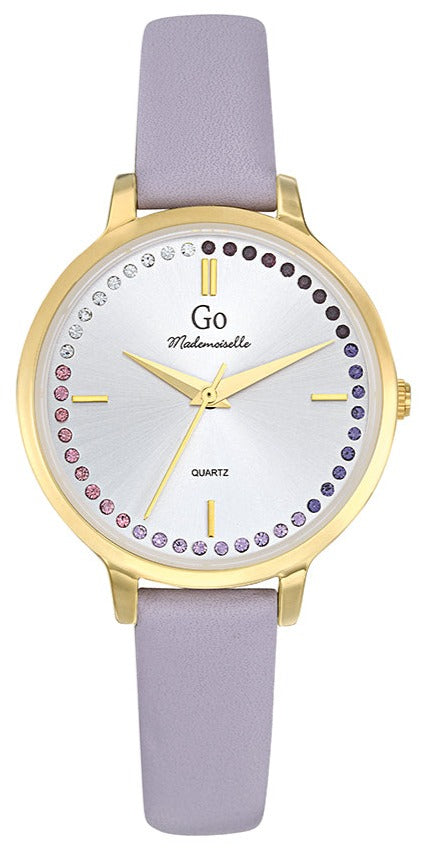 GO Girl Only 699498 Gray Leather Strap