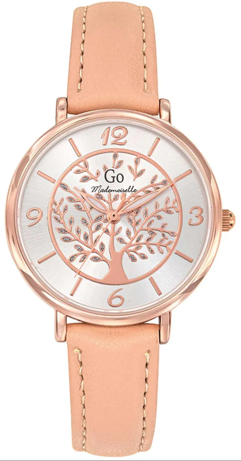 GO Girl Only 699567 Beige Leather Strap