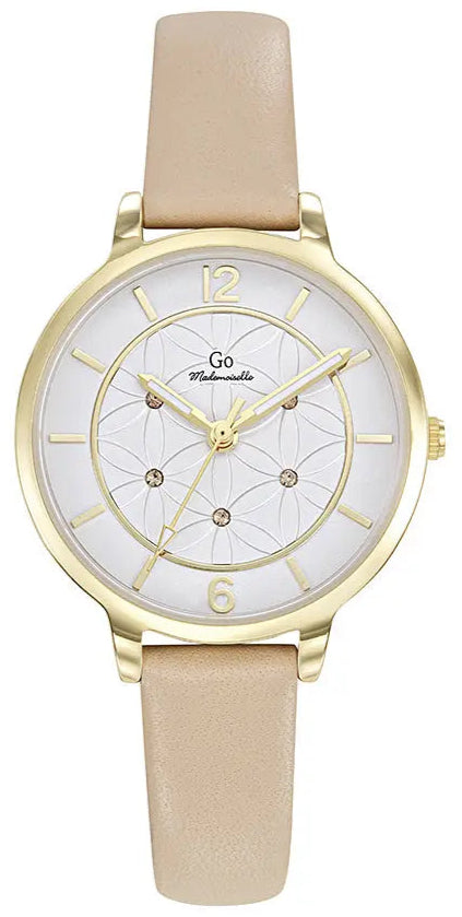 GO Girl Only 699608 Beige Leather Strap