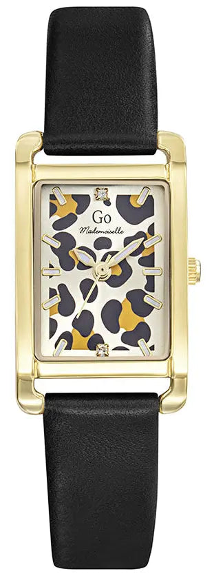GO Girl Only 699632 Black Leather Strap