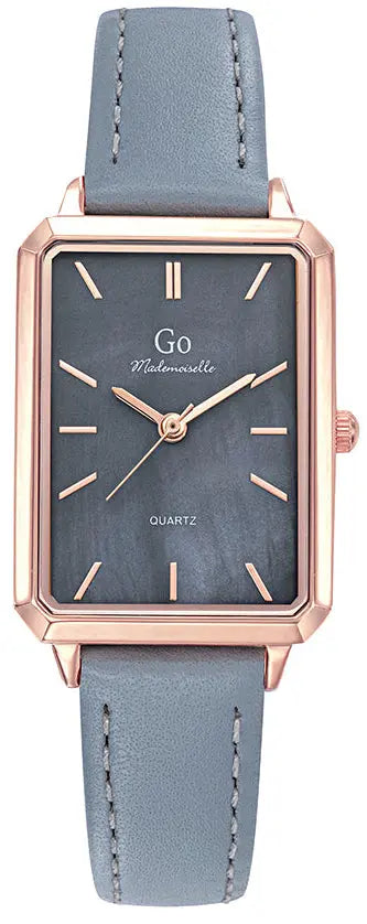 GO Girl Only 699645 Grey Leather Strap