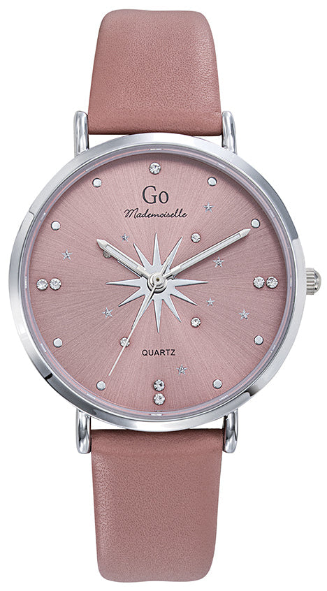 GO Girl Only 699601 Beige Leather Strap