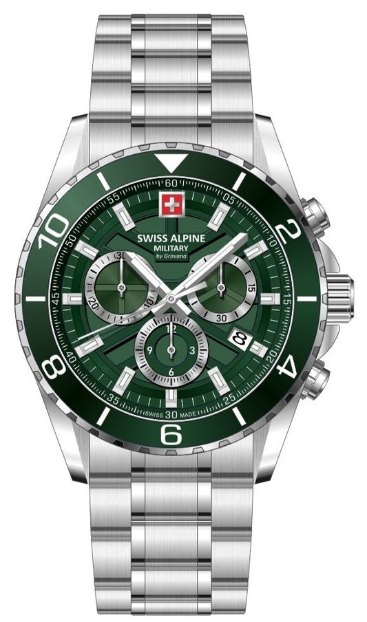 SWISS ALPINE MILITARY SAM7073.9134 Sentinel Stainless Steel Bracelet